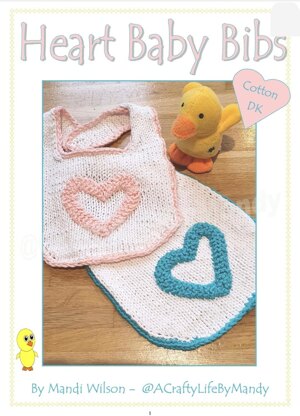 Heart Baby Bib