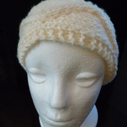Headband Wave style - knitting pattern