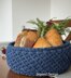 Recycled (t-shirt) yarn basket- 119