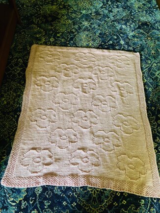 Baby afghan for a new baby girl #2