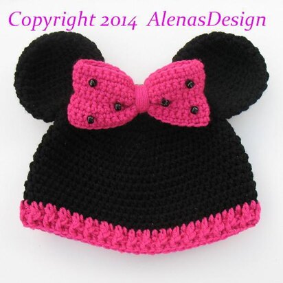 Child's Minnie Mouse Hat