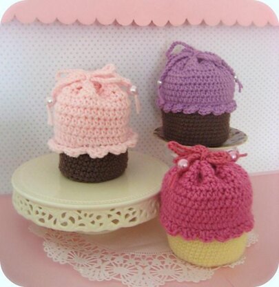 Cupcake Purse Crochet Pattern