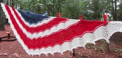 Summer Games Shawl