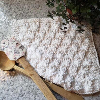 Ellianna Dishcloth & Towel - knitting pattern