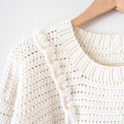 Flirty Frills Pullover