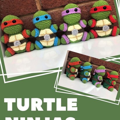 Teenage Mutant Ninja Turtles Crochet Pattern