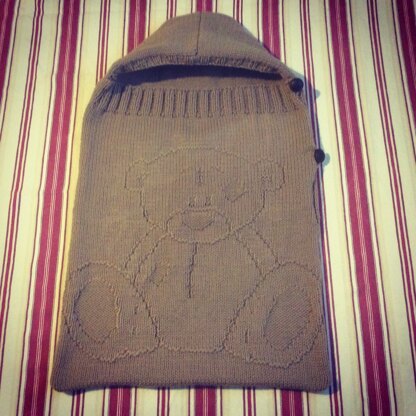 Bunting bag Teddy bear