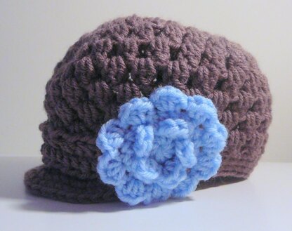 Lyla Newsie Hat - Newborn to Adult