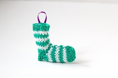 Knit Stocking Ornament