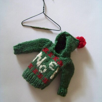 Christmas Tree Ornament Tiny Noel Hoodie