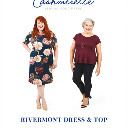 Cashmerette Rivermont Dress & Top 1203 - Paper Pattern, Size 12 - 28