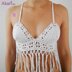 Festival crochet top with fringes. ADABANA _ L08