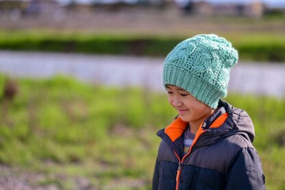 Crochet Braided Slouch Beanie