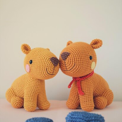 Capybara Joca Amigurumi