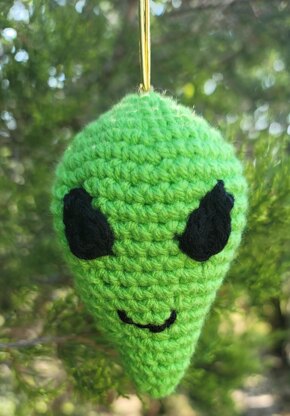 Space Alien Ornament