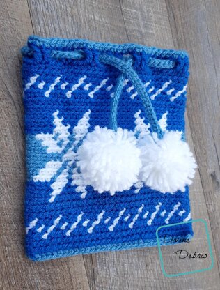 Dancing Snowflakes Gift Bag