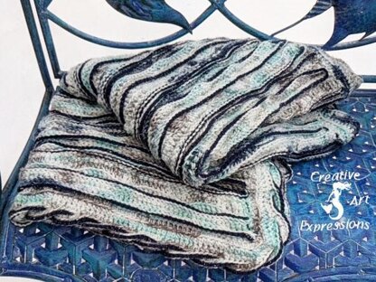 Sea Breeze Baby Blanket & Lap Blanket