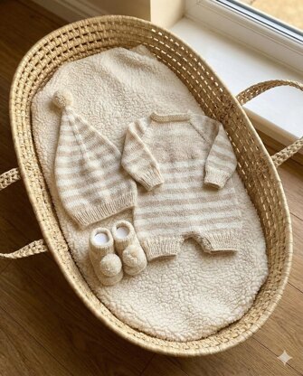 "Peaches & Cream" Romper set