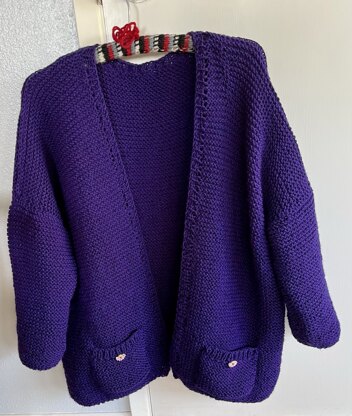 Midtown Cardigan for my younger sister.