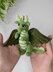 Basil the Dragon crochet pattern, amigurumi dragon pattern