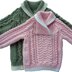 Baby to Toddler Cable Sweater & Hat