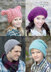 Hats in Hayfield Aran with Wool - 7124 - Downloadable PDF