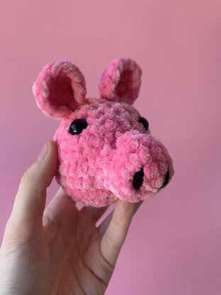 Crochet Pig Stress Ball