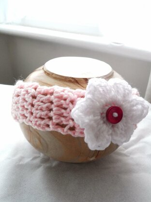Whimsical Headband with Flower