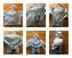 Chunky Sock Monkey Hug Swaddle Blanket Pattern