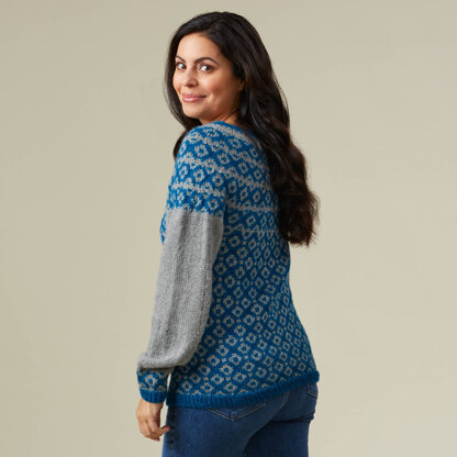 1305 Alcyone - Cardigan Knitting Pattern for Women in Valley Yarns Sunderland