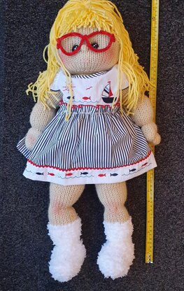 The Woollie Dolls - 24'' Sculptured Baby Victoria