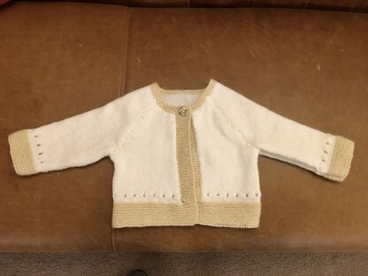 Sirdar baby cardigan