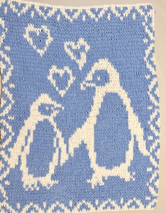 Penguins Blanket Pattern