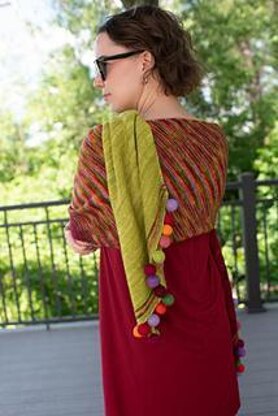 Rhubarb Balls Scarf