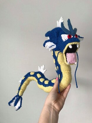 Gyarados Pokemon toy plushie