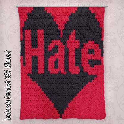 Intarsia - Heart of Hate - Chart Only