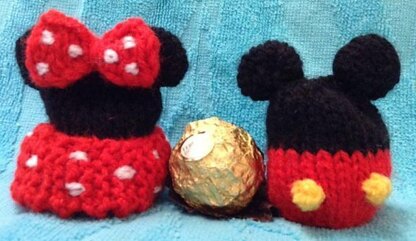 Mickey and Minnie Mouse Ferrero Choc Cover