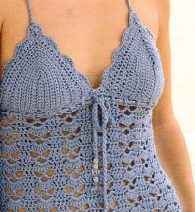 Cotton Crochet Camisole