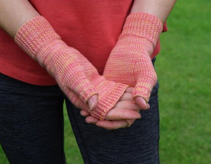 Autumn Days Fingerless Mitts