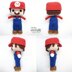 Super Mario and Luigi Amigurumi