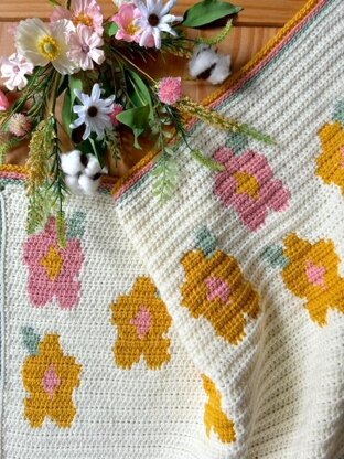 Ditsy Florals Blanket