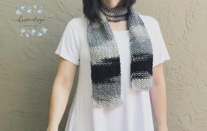 Seed Stitch Scarf