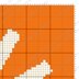Corner-to-Corner C2C Radiant Flower Orange Newborn Blanket Crochet PATTERN