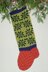 Poinsettia Christmas Stocking