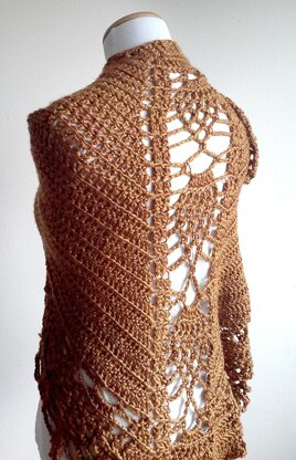 Autumn Leaf Shawl