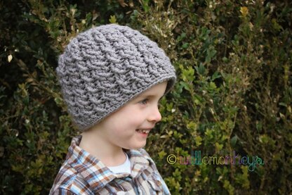 Chunky Double Cable Beanie