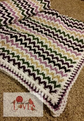 Chevron Illusion Blanket