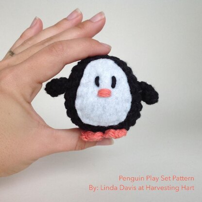 Penguin Winter Play Set Pattern