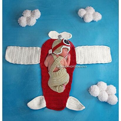 Prop Plane Blanket/Rug Crochet Pattern, plane blanket, plane rug, nursery decor, newborn photo prop, crochet photo prop, airplane