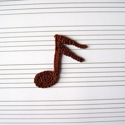 Musical Notes Crochet Pattern